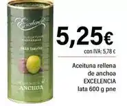 Cash Ifa Excelencia - aceituna rellena de anchoa oferta