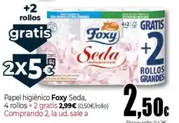 UDACO FOXY Papel higiénico oferta