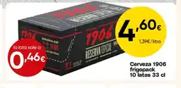 FROIZ 1906 Cerveza frigopack oferta