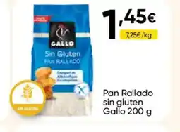 FROIZ GALLO Pan Rallado sin gluten oferta