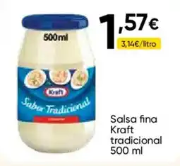 FROIZ KRAFT Salsa fina tradicional oferta