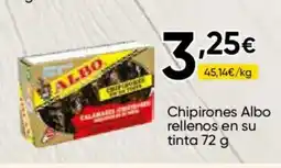 FROIZ ALBO Chipirones rellenos en su tinta oferta