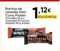 FROIZ Barritas de cereales Hero Corny Protein oferta