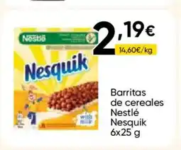 FROIZ NESQUIK Barritas de cereales Nestlé oferta