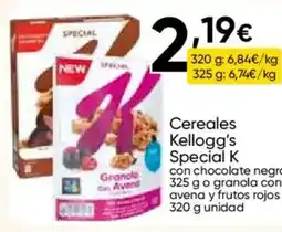 FROIZ SPECIAL K Cereales Kellogg's oferta