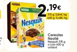 FROIZ NESQUIK Cereales Nestlé oferta