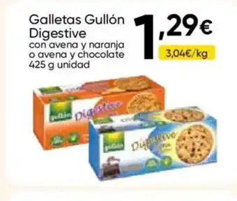 FROIZ GULLÓN Galletas Digestive oferta
