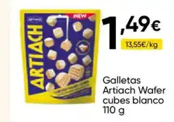 FROIZ ARTIACH Galletas Wafer cubes blanco oferta