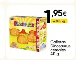 FROIZ DINOSAURUS Galletas cereales oferta