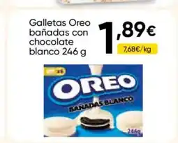 FROIZ OREO Galletas bañadas con chocolate blanco oferta