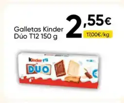 FROIZ KINDER DÛO Galletas oferta