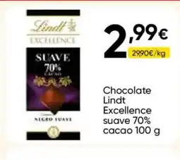 FROIZ LINDT EXCELLENCE Chocolate suave 70% cacao oferta