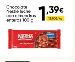 FROIZ Chocolate Nestlé leche con almendras enteras oferta