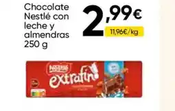 FROIZ Chocolate Nestlé con leche y almendras oferta