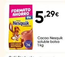 FROIZ NESQUIK Cacao soluble bolsa oferta