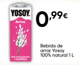 FROIZ YOSOY Bebida de arroz 100% natural oferta