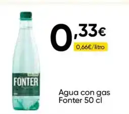 FROIZ FONTER Agua con gas oferta