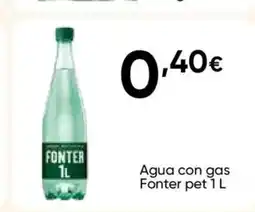 FROIZ FONTER Agua con gas oferta