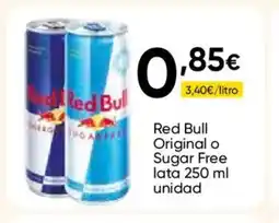 FROIZ RED BULL Original o Sugar Free lata oferta