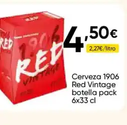 FROIZ RED VINTAGE Cerveza 1906 botella oferta