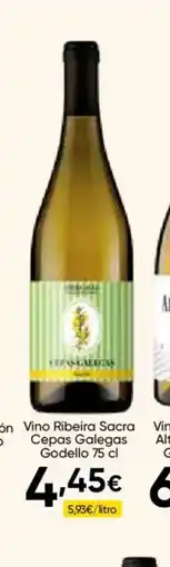 FROIZ CEPAS GALEGAS Vino Ribeira Sacra Godello oferta