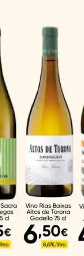 FROIZ ALTOS DE TORONA Vino Rías Baixas Godello oferta