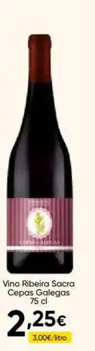 FROIZ SACRA CEPAS GALEGAS Vino Ribeira oferta