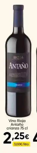 FROIZ ANTAÑO Vino Rioja crianza oferta