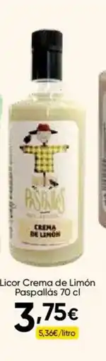 FROIZ PASPALLÁS Licor Crema de Limón oferta