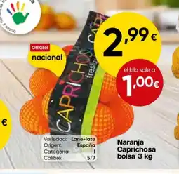 FROIZ Naranja Caprichosa bolsa oferta