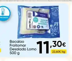 FROIZ FROITOMAR Bacalao Desalado Lomo oferta