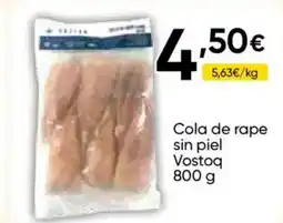 FROIZ VOSTOQ Cola de rape sin piel oferta