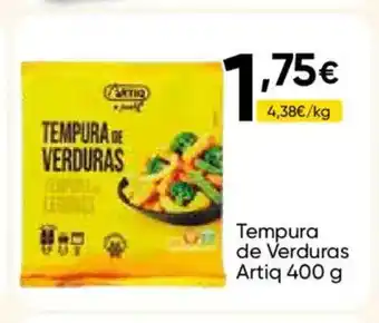FROIZ ARTIQ Tempura de Verduras oferta