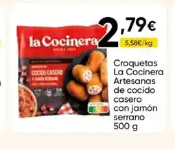 FROIZ LA COCINERA Croquetas Artesanas de cocido casero con jamón serrano oferta