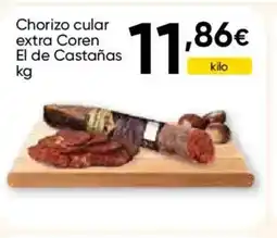 FROIZ Chorizo cular extra Coren El de Castañas oferta