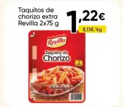 FROIZ REVILLA Taquitos de chorizo extra oferta