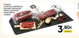 FROIZ Chorizo La Encina del Bierzo de León herradura dulce o picante extra oferta