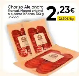 FROIZ ALEJANDRO Chorizo oferta
