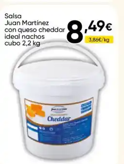 FROIZ JUAN MARTINEZ Salsa con queso cheddar ideal nachos cubo oferta