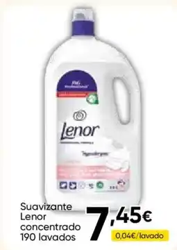 FROIZ LENOR Suavizante concentrado 190 lavados oferta