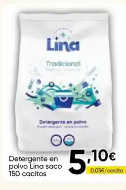 FROIZ LINA Detergente en polvo 150 cacitos oferta
