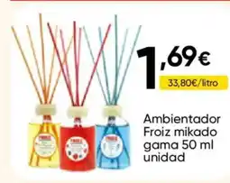 FROIZ FROIZ Ambientador mikado gama oferta