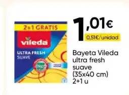 FROIZ VILEDA Bayeta ultra fresh suave oferta