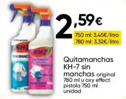 FROIZ KH-7 Quitamanchas sin manchas oferta