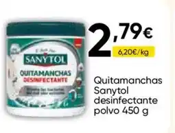FROIZ SANYTOL Quitamanchas desinfectante polvo oferta