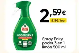 FROIZ FAIRY Spray poder 3 en 1 limón oferta