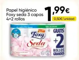 FROIZ FOXY Papel higiénico seda 3 capas oferta
