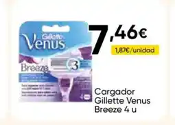 FROIZ GILLETTE VENUS Cargador Breeze 4 u oferta
