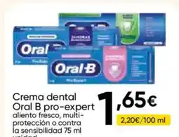 FROIZ ORAL-B Crema dental pro-expert oferta