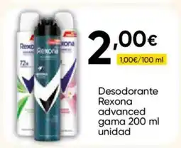 FROIZ REXONA Desodorante advanced gama oferta